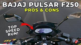 2024 Bajaj Pulsar F250 - Ride Review | Top Speed Run | Pros & Cons #bajajpulsarf250