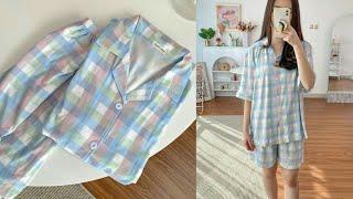 Rekomendasi Shopee Haul Baju Tidur/ Piyama Korea Kekinian + Link Shopee #shorts