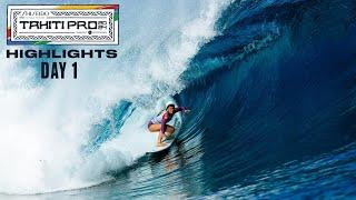 HIGHLIGHTS Day 1 // SHISEIDO Tahiti Pro presented by Outerknown 2024