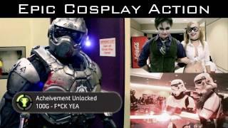 Epic Video Game Cosplay Action