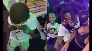 Kodak Black Makes His Son Cry After Smashing Cake In His Face At Birthday Party