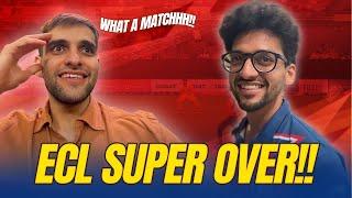 ECL Bangalore Bashers v/s Rajasthan Super Over | Vlog 90