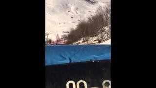 Saut tremplin ski