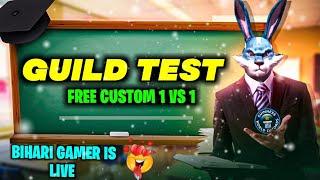 Bihari Gamer Is Live  | Free Fire Guild Test | Free fire live india | Free fire live | free fire