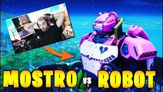 LA MIA REAZIONE ALL'EVENTO MOSTRO vs ROBOT! | FORTNITE ITA