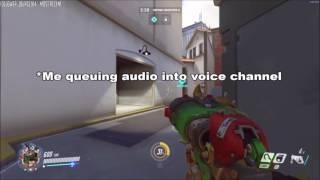 Streamer plays mccree sound through voice chat. What happens next will warm your heart.