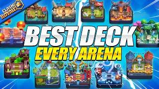 I played the Best Clash Royale Deck from EVERY Arena!