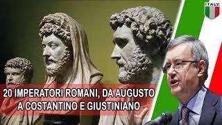 20 Imperatori Romani, da Augusto a Costantino e Giustiniano | Alessandro Barbero