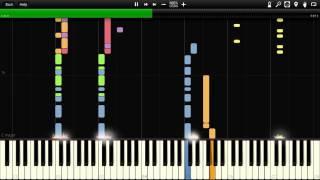 Initial D - Around the World Synthesia Piano MIDI