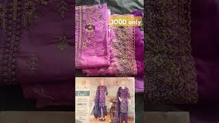 3 Piece Embroidery Lawn Suit