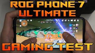 Gaming test - ROG Phone 7 Ultimate with Snapdragon 8 Gen 2!