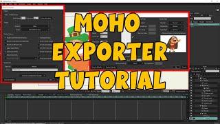 moho pro: Export Animation - Project Settings - Render - Tutorial