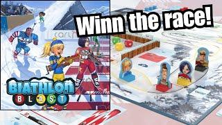 How to play the board game Biathlon Blast