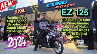 EURO MOTOR EZ 125 NEW SCOOTER 2024