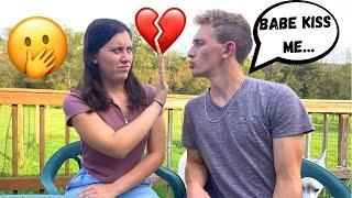 I DON'T WANT TO KISS YOU PRANK ON BOYFRIEND... *He Gets Mad*