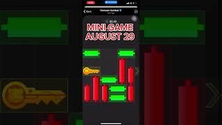 Mini Game Today 29 August Hamster Kombat How To Solve Mini Game Puzzle in HamsterKombat 100% SOLVED