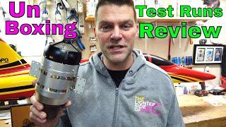 RC TURBINE ENGINE - SWIWIN SW170B - Unboxing, Test Runs and Review