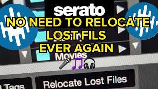 TIME SAVING TIP. move #seratodjpro library without having to relocate files.