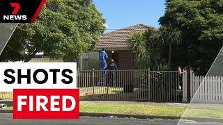 Children caught in the crossfire as a gunman shoots up a family home in Melbourne’s west| 7NEWS