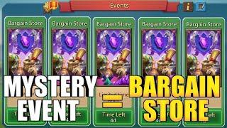 Lords Mobile MYSTERY EVENT = BARGAIN STORE Preview