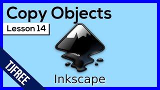 Inkscape Lesson 14 - Spray Tool, Copy, Clone.