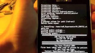 How to install CyanogenMod 10.2 on a Samsung Galaxy Player 5.0