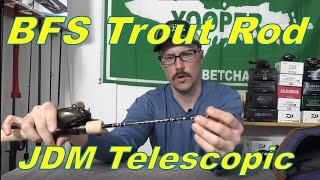 New BFS Trout Rod: Jackson Kawasemi Rhapsody (BFS Trout Fishing) Travel Rod