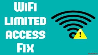 How to fix Limited access /No internet access in windows 10/8/8.1/7/ wifi connection problem