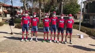 Презентация континентальной команды Minsk Cycling Club перед стартом Grand Prix Velo Manavgat