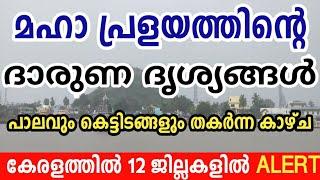 മഹാ പ്രളയം‼️Kerala Weather News Updates Today HeavyRain News Live InfoMedia heavy rainkerala weather