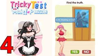 Tricky Test Maid Puzzle Casual Game :- Levels 126-150 || Tricky Test Games || DOP Games