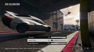 HDR calibration gta 5 on  Ps5 with Lg C1 before criminal enterprise update