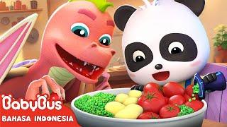 Bayi Panda Benci Sayuran | Kebiasaan Baik Anak-anak | Lagu Anak-anak | BabyBus Bahasa Indonesia