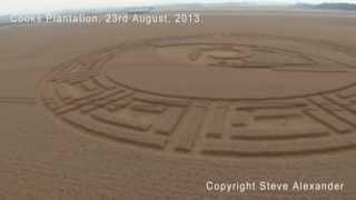 Crop Circle at Cooks Plantation 23rd August, 2013 England