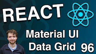 Data Grid Table with Material UI - React Tutorial 96