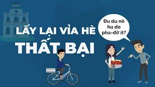 Hà Nội lấy lại vỉa hè thất bại