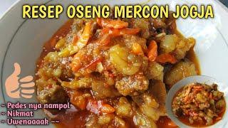 RESEP OSENG OSENG MERCON JOGJAKARTA