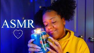 ASMR - Candle Tapping, Reading, Crackling & Lighting for A Comfy Sleep 