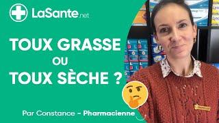 Toux grasse ou toux sèche : Quelles différences ?