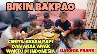 CERITA PAPI JEPANG WAKTU KITA TINGGALIN KE INDONESIA- ZIA KENAPA PRANK KAKAK YUTARO