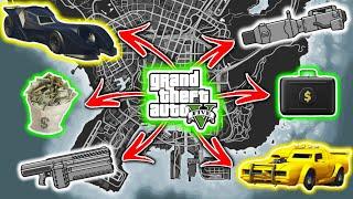 GTA 5 - All New 2025 Secret Money, Rare Cars & Weapon Locations! (Story Mode)