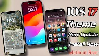 New  iOS 17 Theme For MIUI/Hyperos | MIUI Convert To ios Theme | How To Customize MIUI Like a PRO