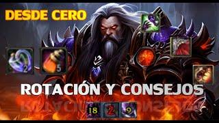 como pegar con brujo afliccion pve 3.3.5 | Rotación y tips para mejorar el daño desde 0 glifos