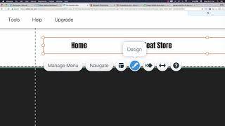 WIX Website Tutorial: Adding and Customizing the Menu