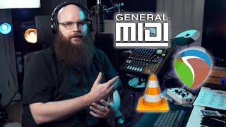 How to Play and Edit General MIDI in Reaper, Other DAWs, and VLC | Free Plugins