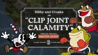 Cuphead MASTER QUEST: Ribby & Croaks (Clip Joint Calamity)