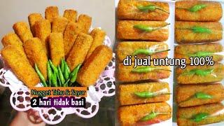 NUGGET TAHU YG ENAK | PADAT, TIDAK LEMBEK, TIDAK BERMINYAK | TOFU NUGGETS