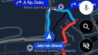 Google Maps Sesat ‼️Jln Pandan Samping Mal Gandaria jaksel