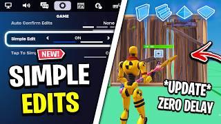 Simple Edit Fortnite Setting UPDATE! (NO DELAY)