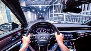 2020 Audi RS6 Avant 600HP NIGHT POV DRIVE Onboard (60FPS)